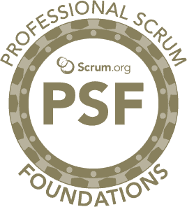 Course logo Professional Scrum Foundations